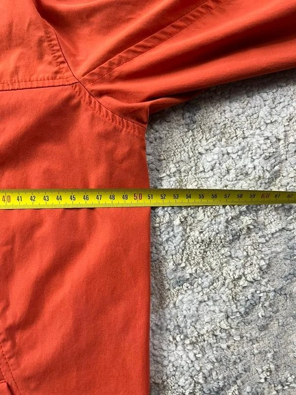 Chaqueta deportiva de pista con cremallera y rompevientos naranja talla M – photo 9